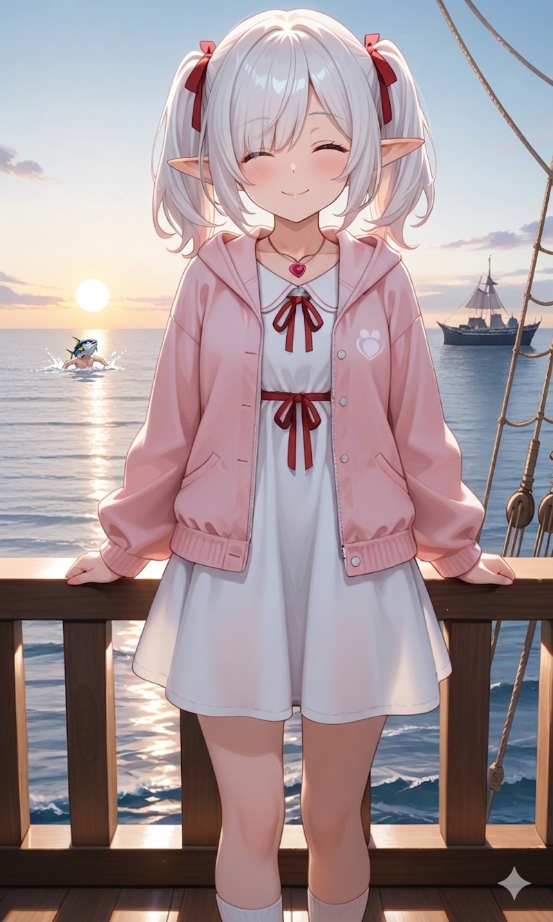 アグロ島へのお迎え