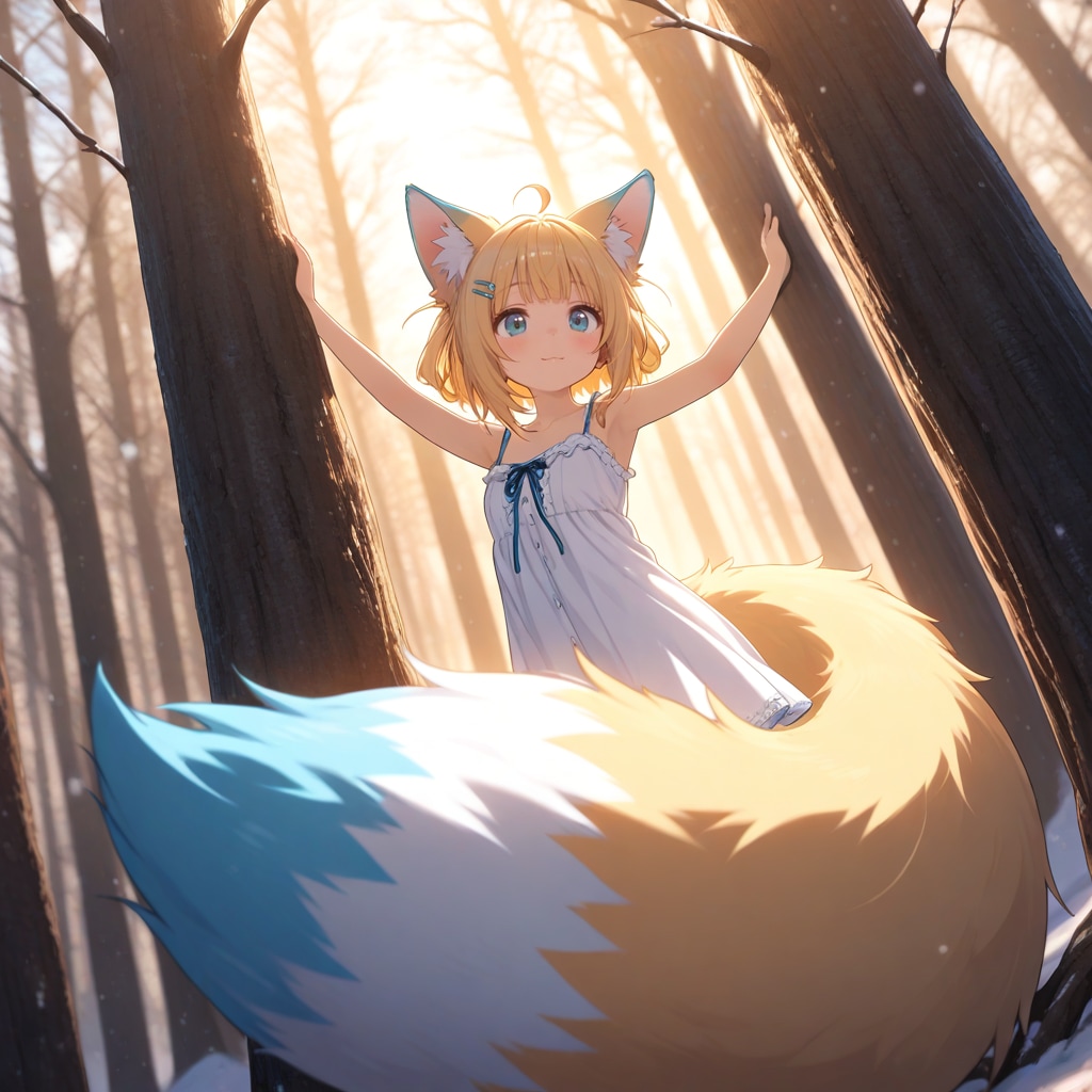 おはきつね～‼