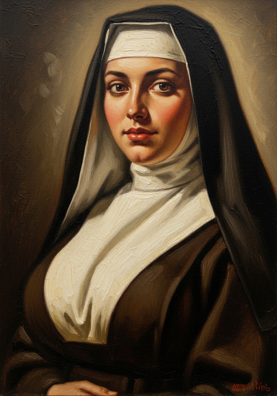若い修道女 | の人気AIイラスト・グラビア