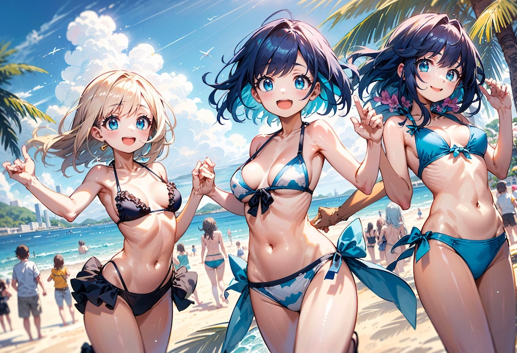 ピチピチ水着祭り