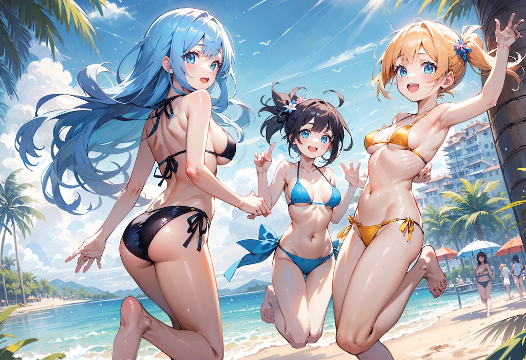 ピチピチ水着祭り