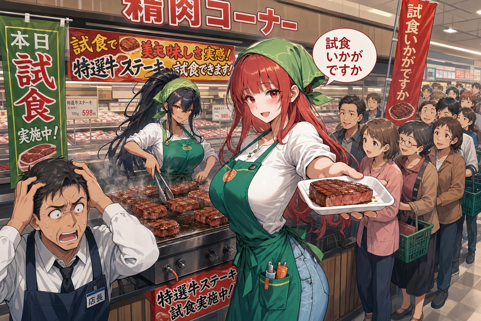 魔王の妻さんを格闘家さん