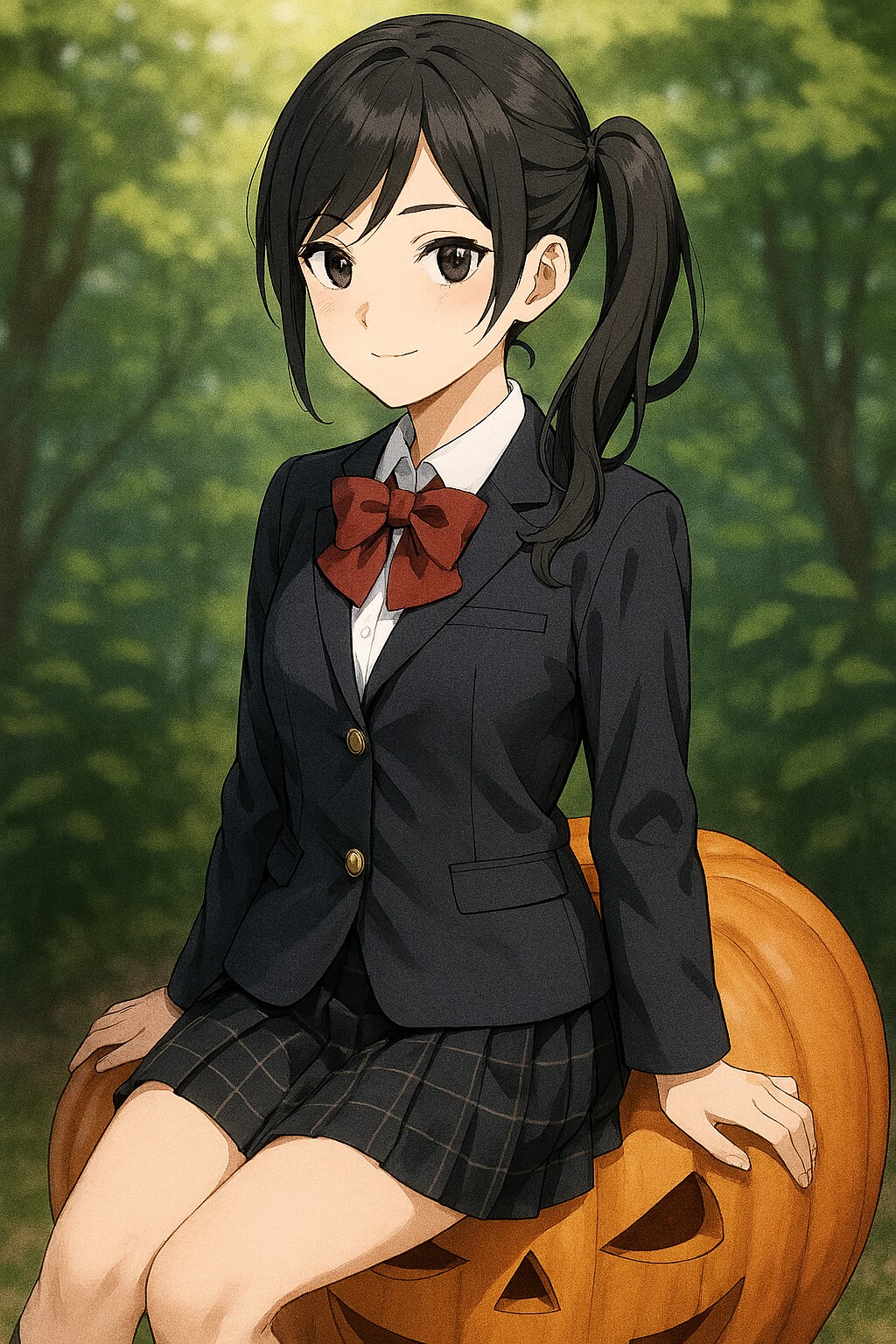 かぼちゃと少女 2