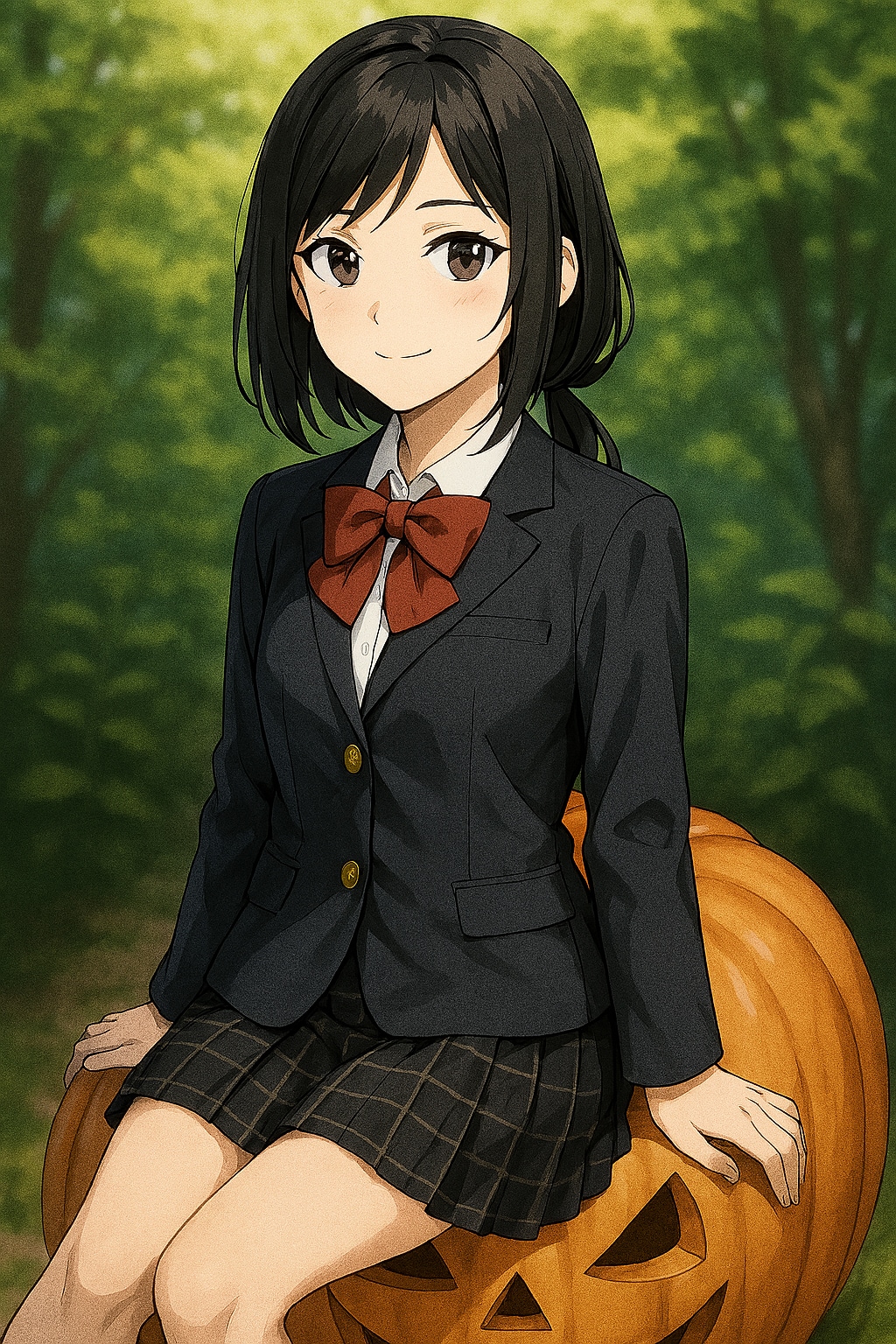 かぼちゃと少女 2