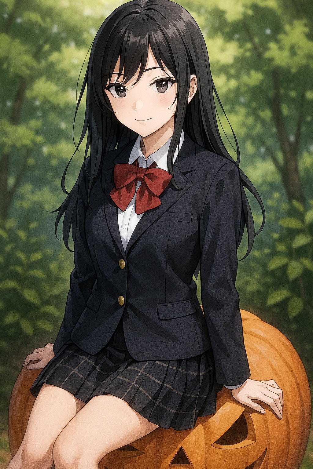 かぼちゃと少女 2