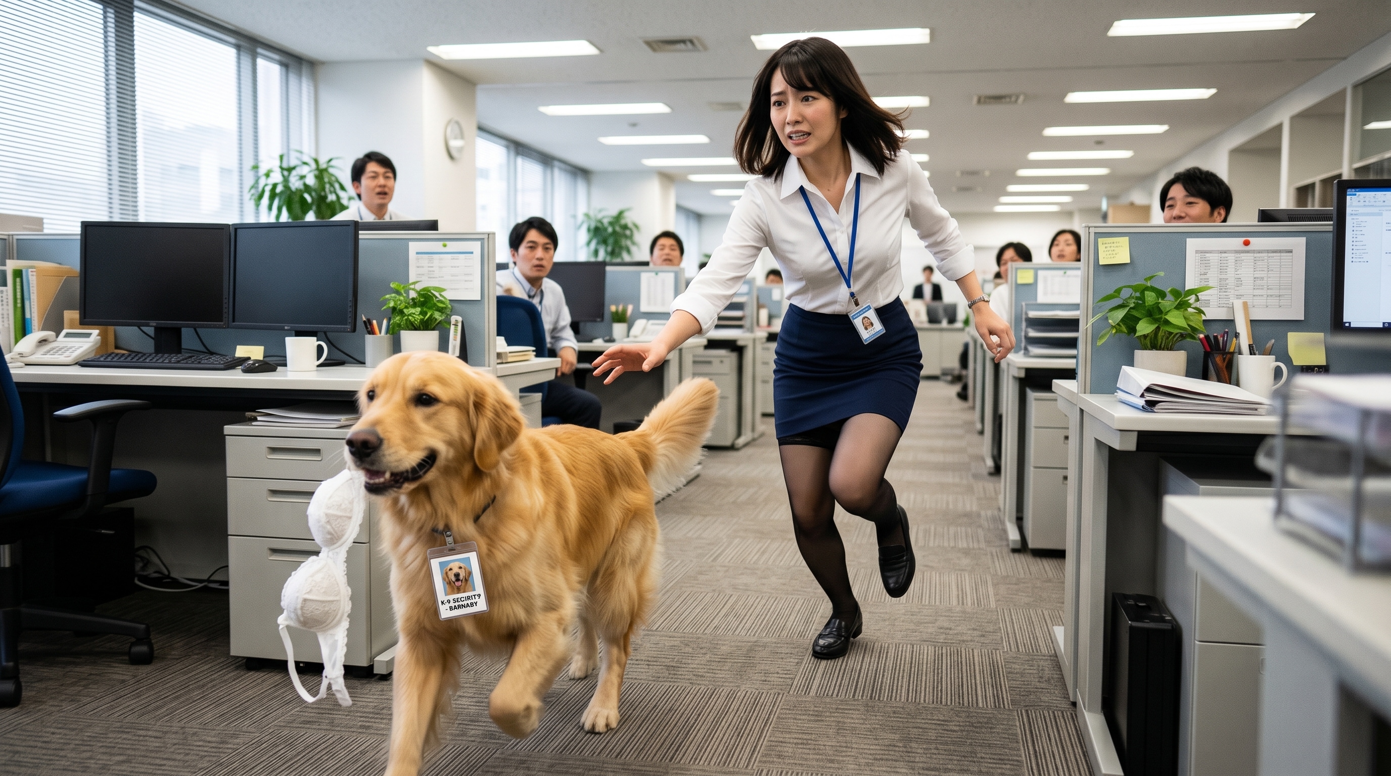 犯犬を捕らえよ！
