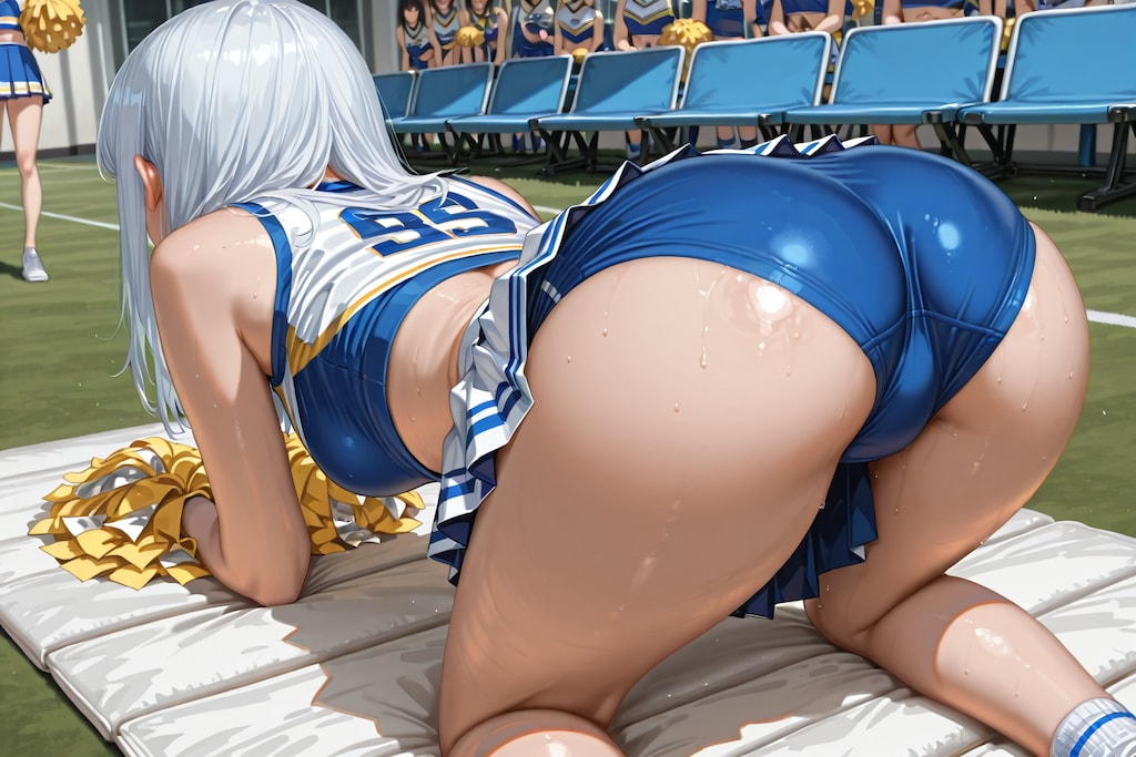 チアリーダーの尻