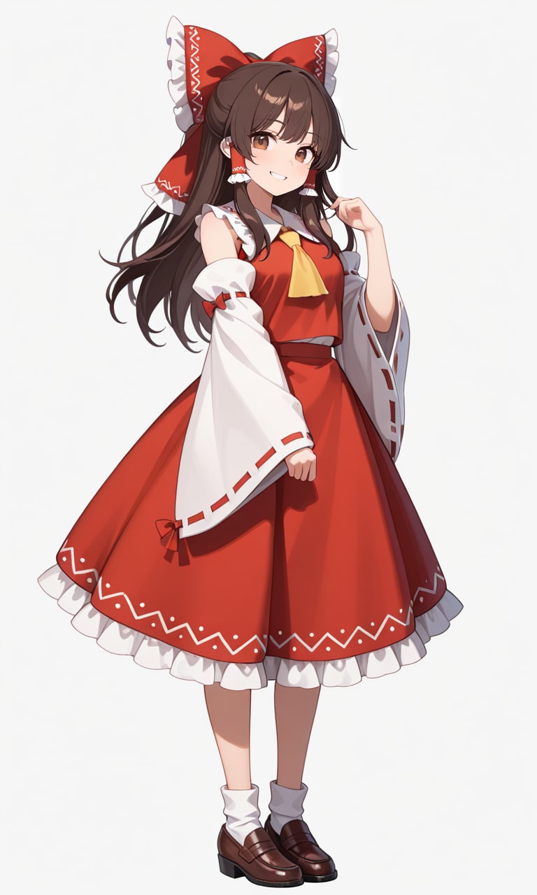 Grokの着せ替え用立ち絵(東方)