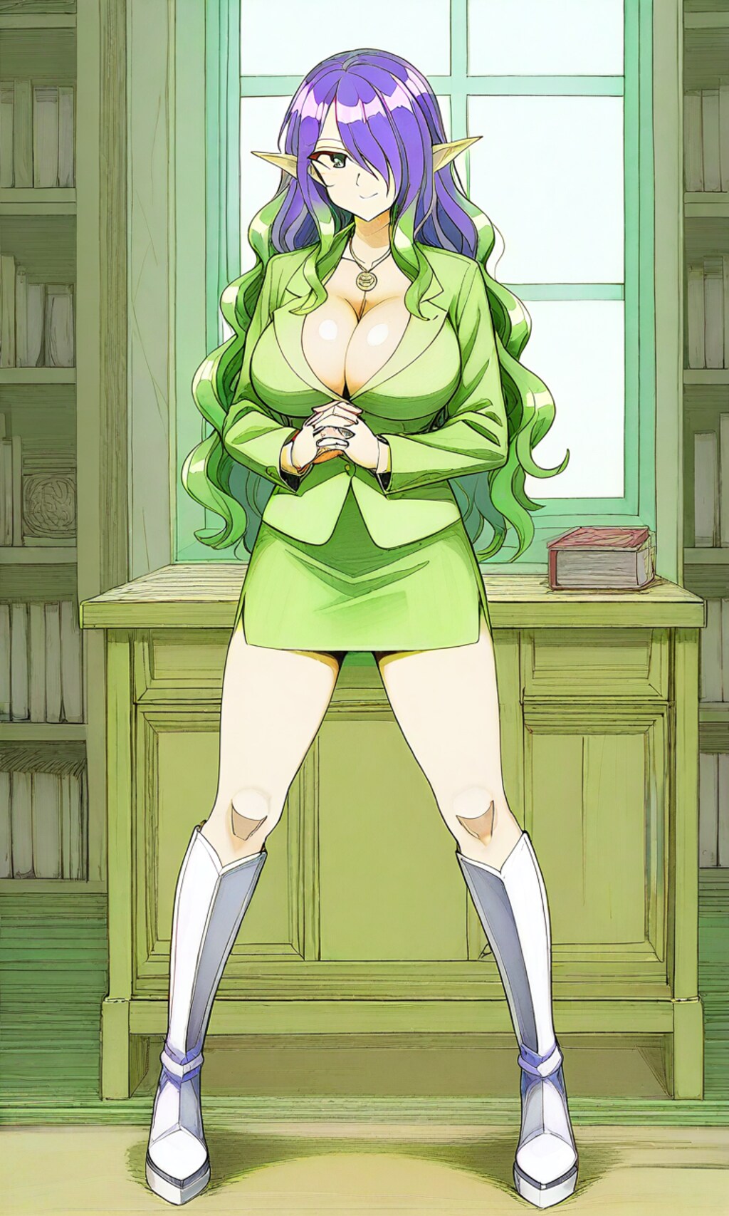 アウターゾーンのミザリィさん作成中