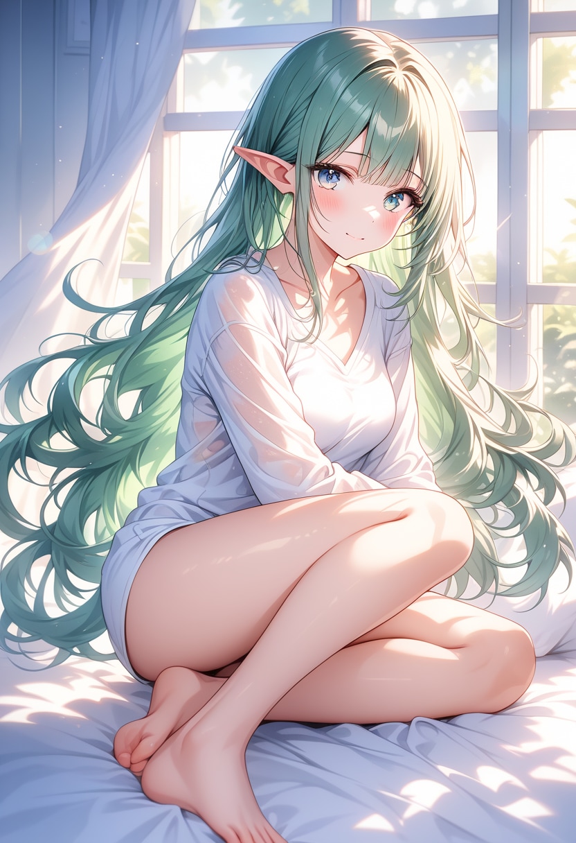 5/01 おはよう・・・よく眠れたの？ | の人気AIイラスト・グラビア