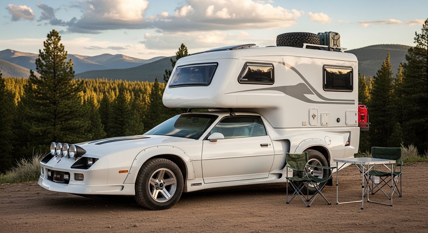 カマロキャンピングカー | の人気AIイラスト・グラビア