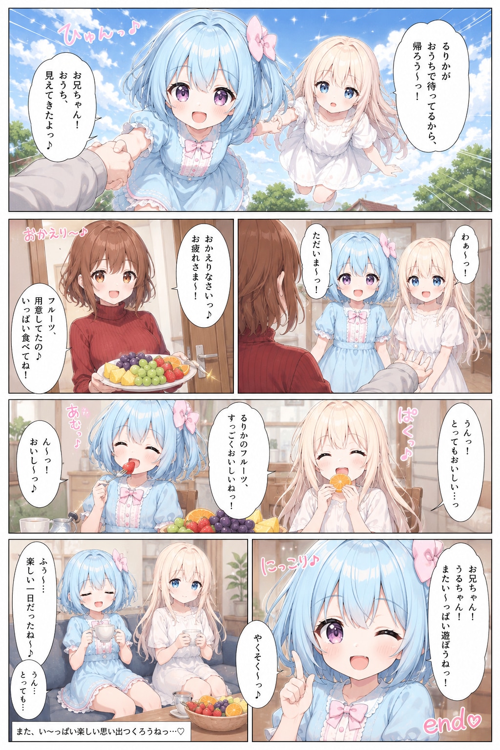 よよ子とうる子のお空の大冒険♪