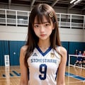 バレー少女 5枚目