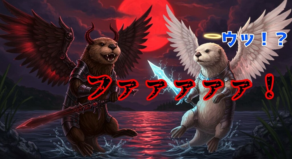 『クルラ・ザイガーvsラッコ勇者ロボ』【ニャンノ世界】