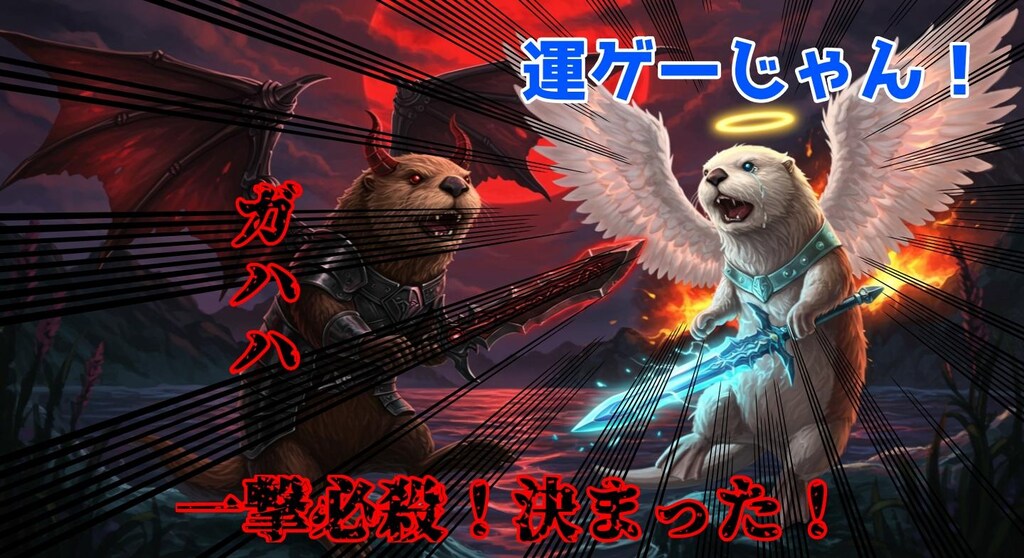 『クルラ・ザイガーvsラッコ勇者ロボ』【ニャンノ世界】