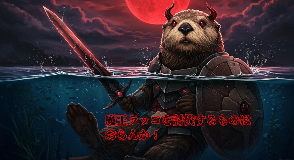 『クルラ・ザイガーvsラッコ勇者ロボ』【ニャンノ世界】