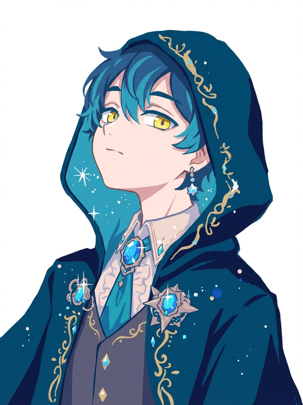 雪の都と金色の瞳