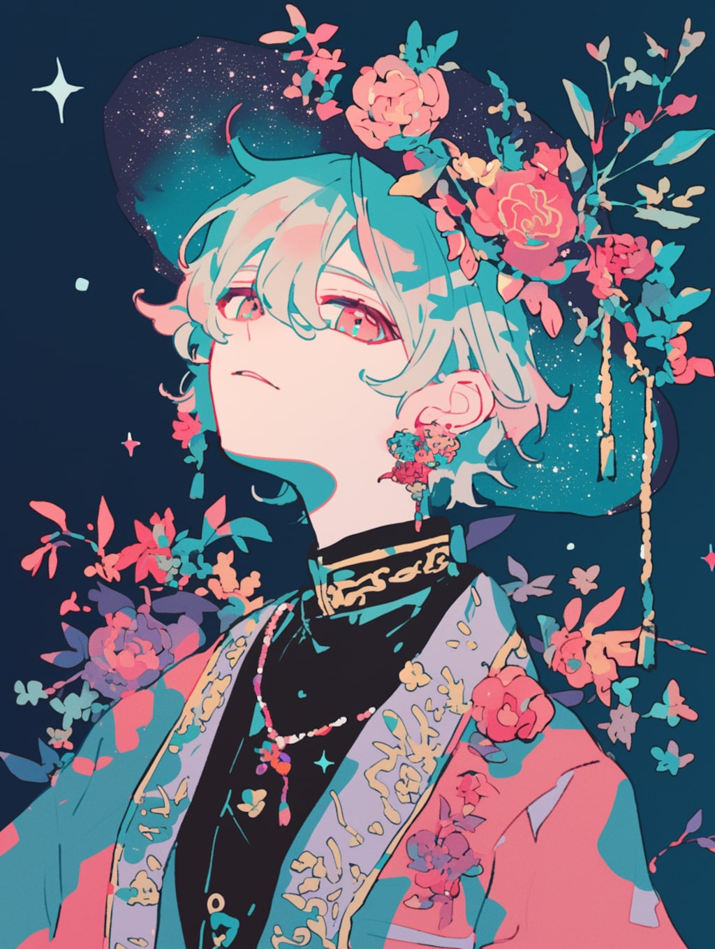 雪の都と金色の瞳