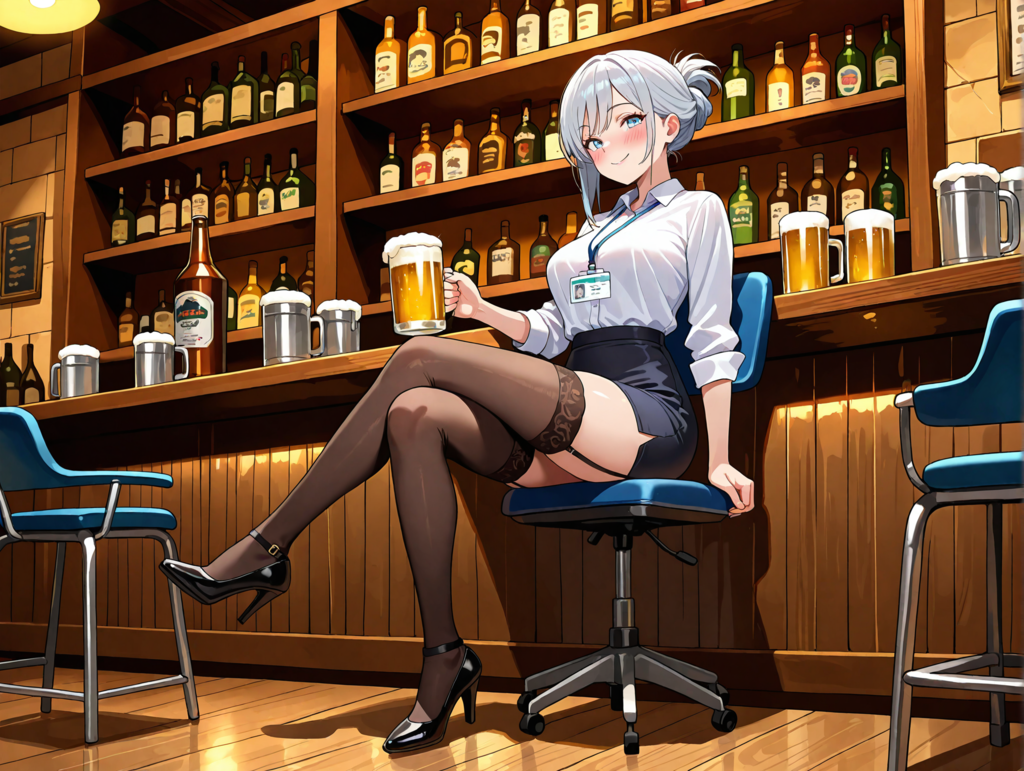 酔っぱらっている露峰さん