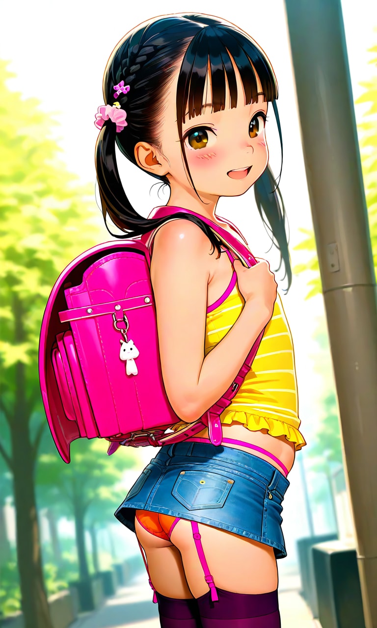 ツインテキャミ子