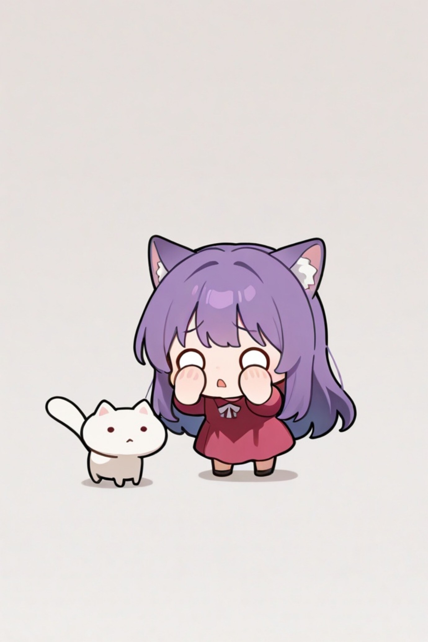 紫髪ちゃん | の人気AIイラスト・グラビア