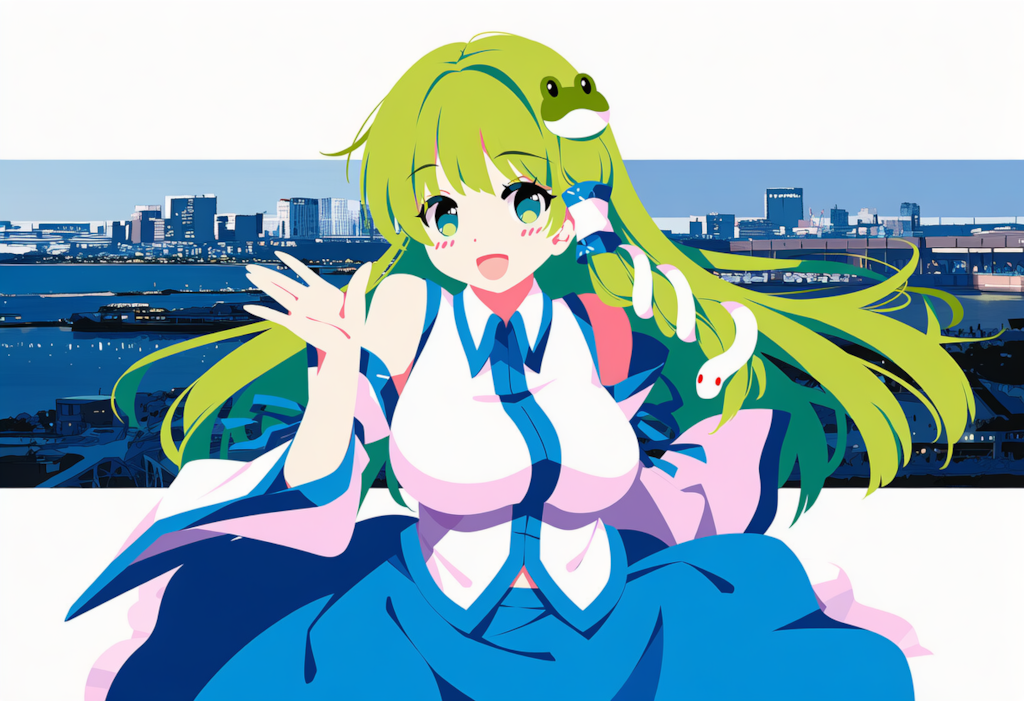 フラットカラーで色々。