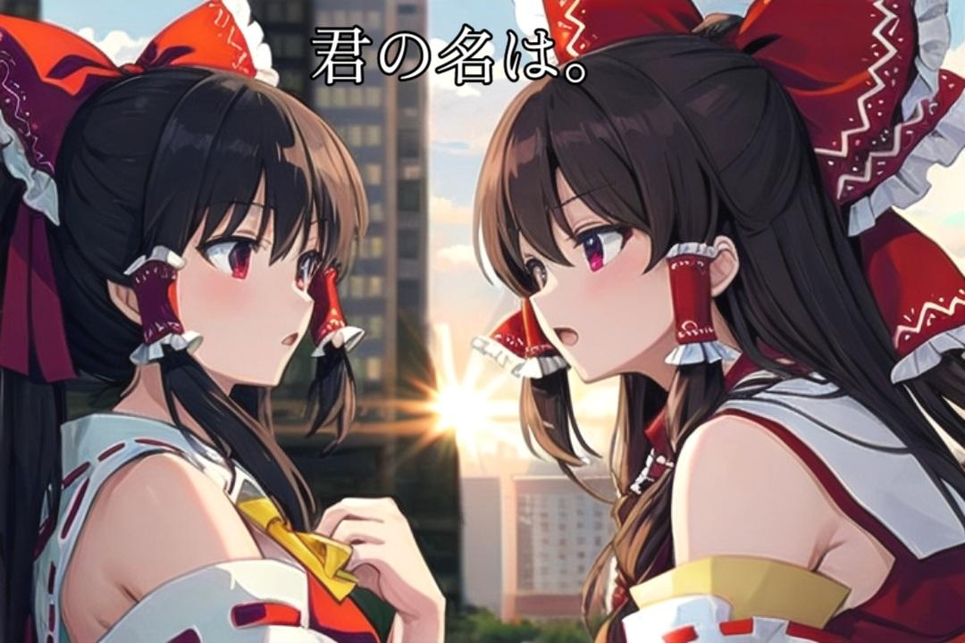 【映画】朝起きたら霊夢になってたんだぜ。
