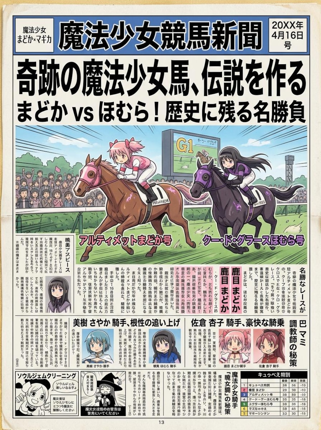 明日から[ゲーアニパロディー]の投稿企画ですっ