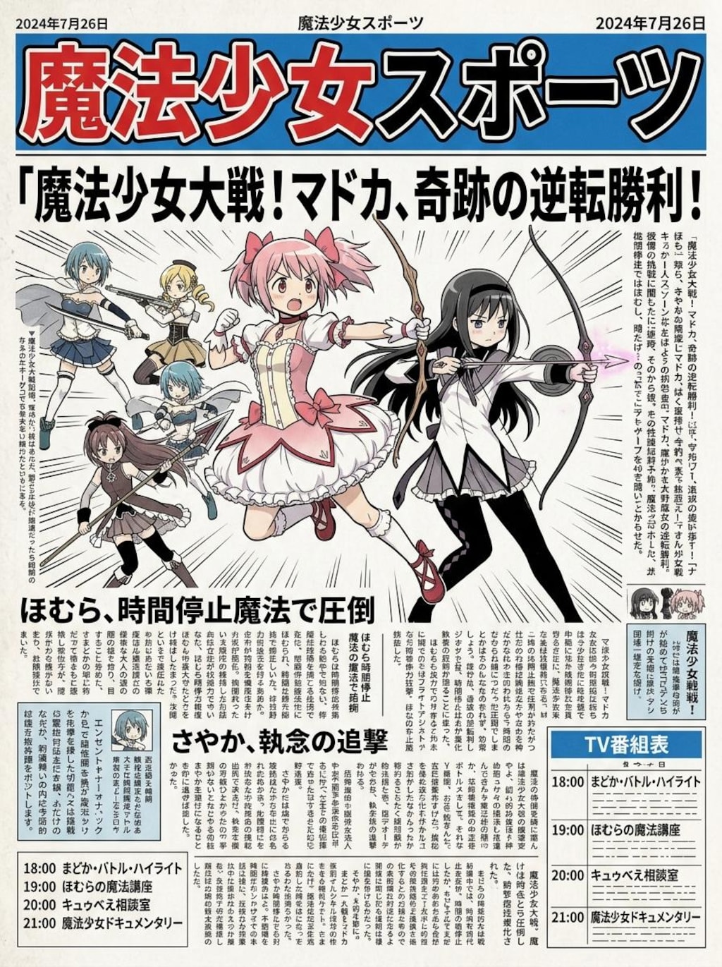 明日から[ゲーアニパロディー]の投稿企画ですっ