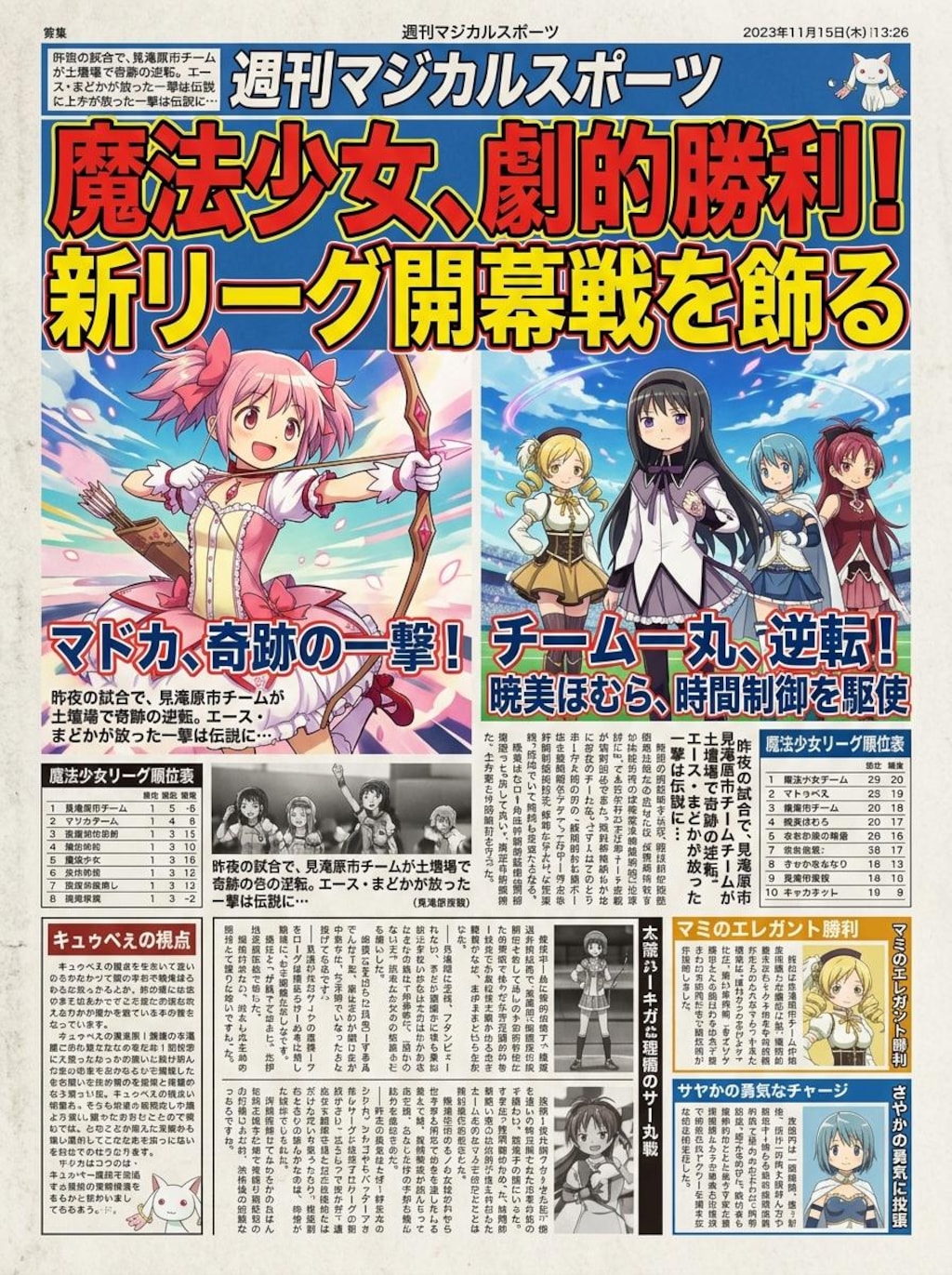 明日から[ゲーアニパロディー]の投稿企画ですっ