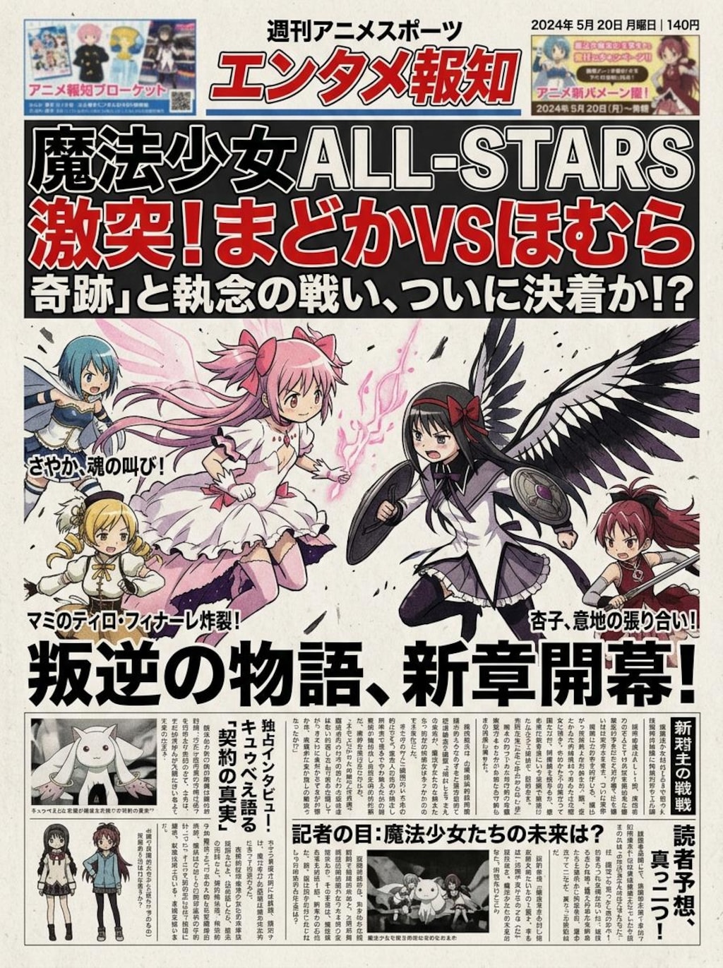 明日から[ゲーアニパロディー]の投稿企画ですっ