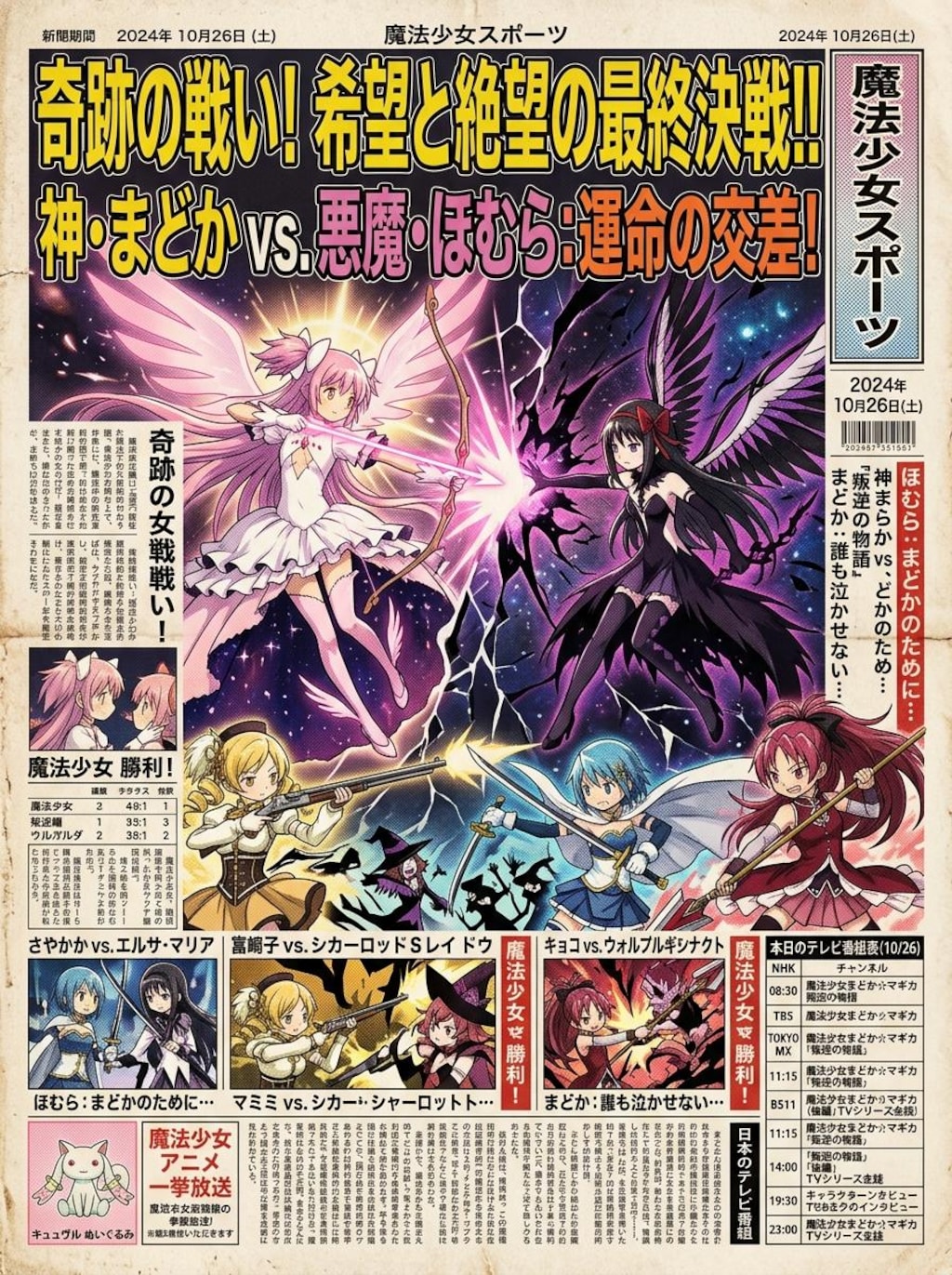 明日から[ゲーアニパロディー]の投稿企画ですっ