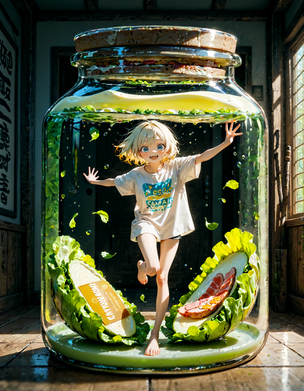 今日は何の日？　オリジナルＴシャツの日。マヨネーズの日。豚の日。マヨサラダの日。「ラブベジ」の日