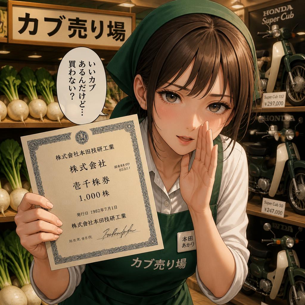 いいカブ見てく？