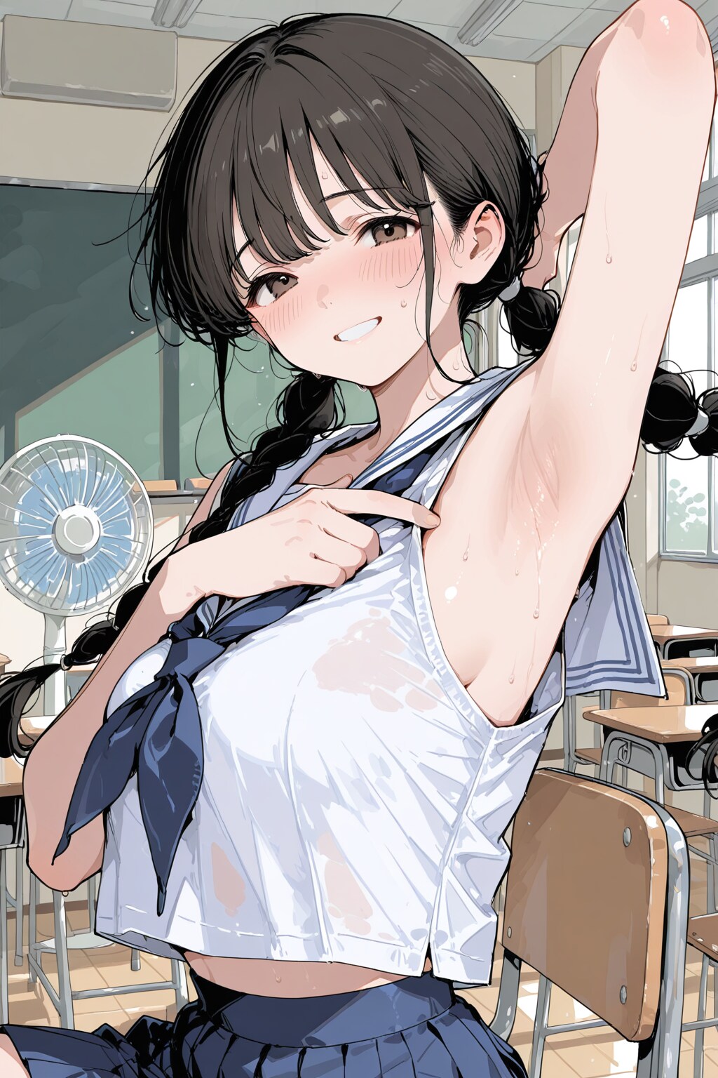 納涼　脇マ〇コ