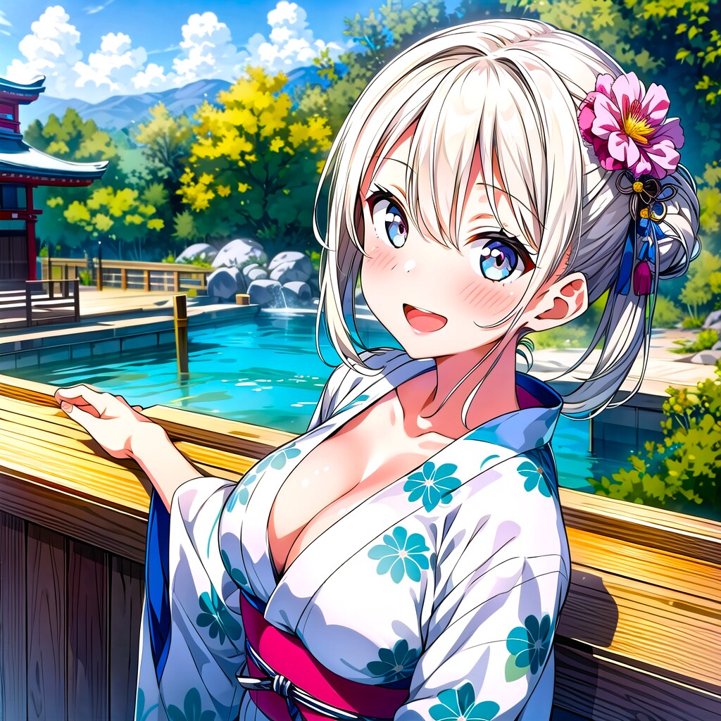 日本観光に来た美少女