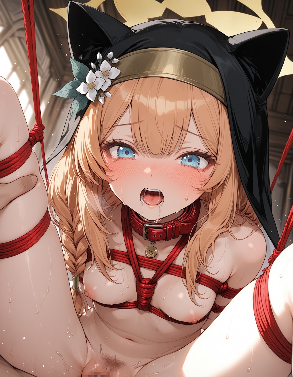 マリーにみんなの相手をしてもらう