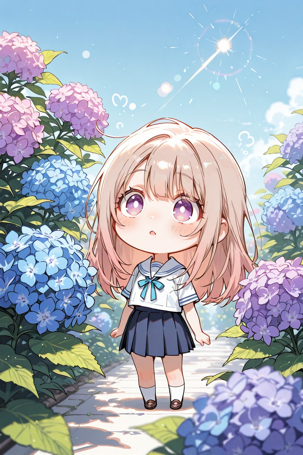 コレが紫陽花かぁ