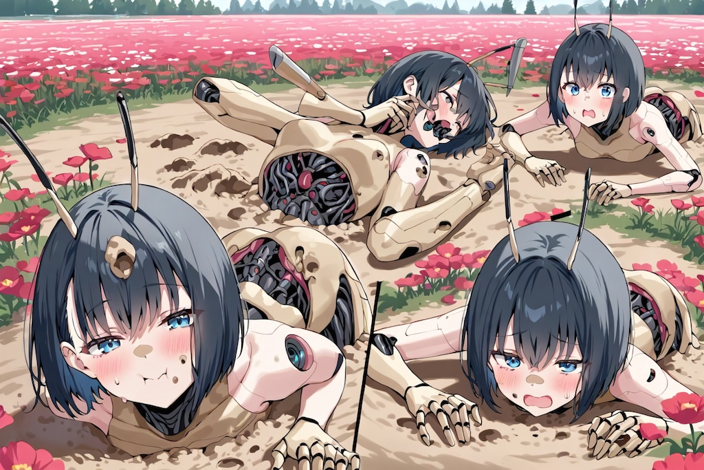ちちぷい生成メカ娘　アリジゴク
