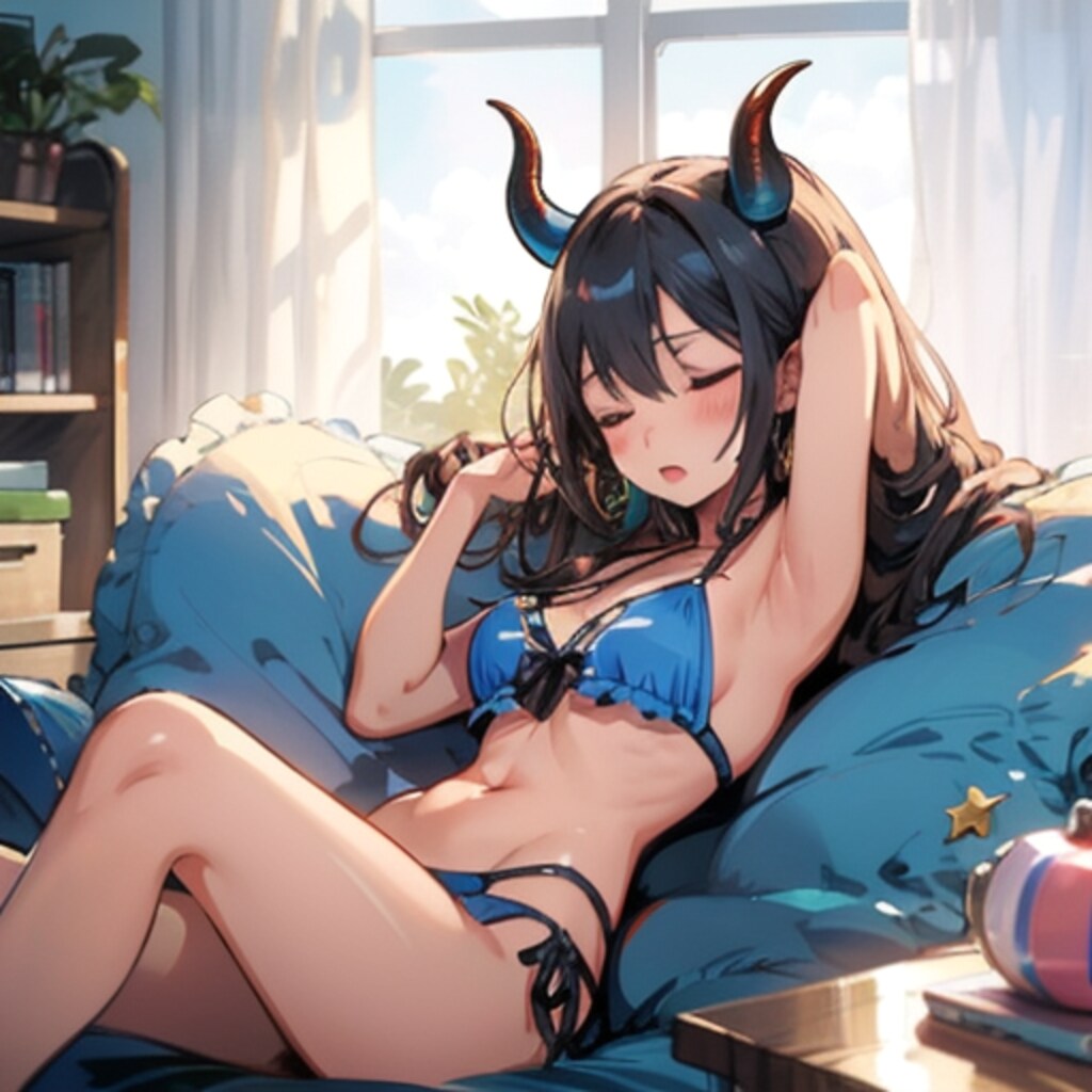 悪魔っ子お眠250521