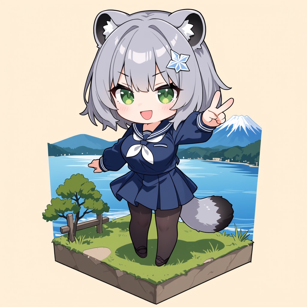 ちびユキタヌキちゃん【国内旅行･弐】