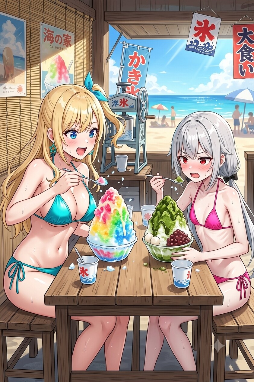 うちの子姉妹の涼