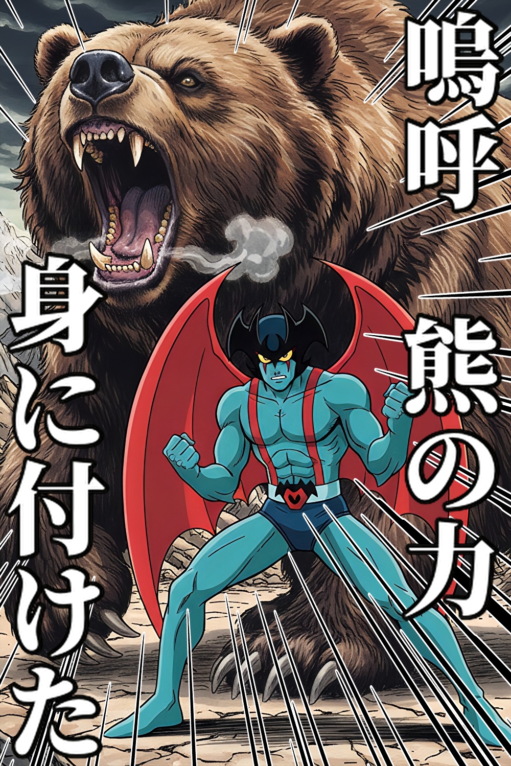 嗚呼、熊の力 | の人気AIイラスト・グラビア