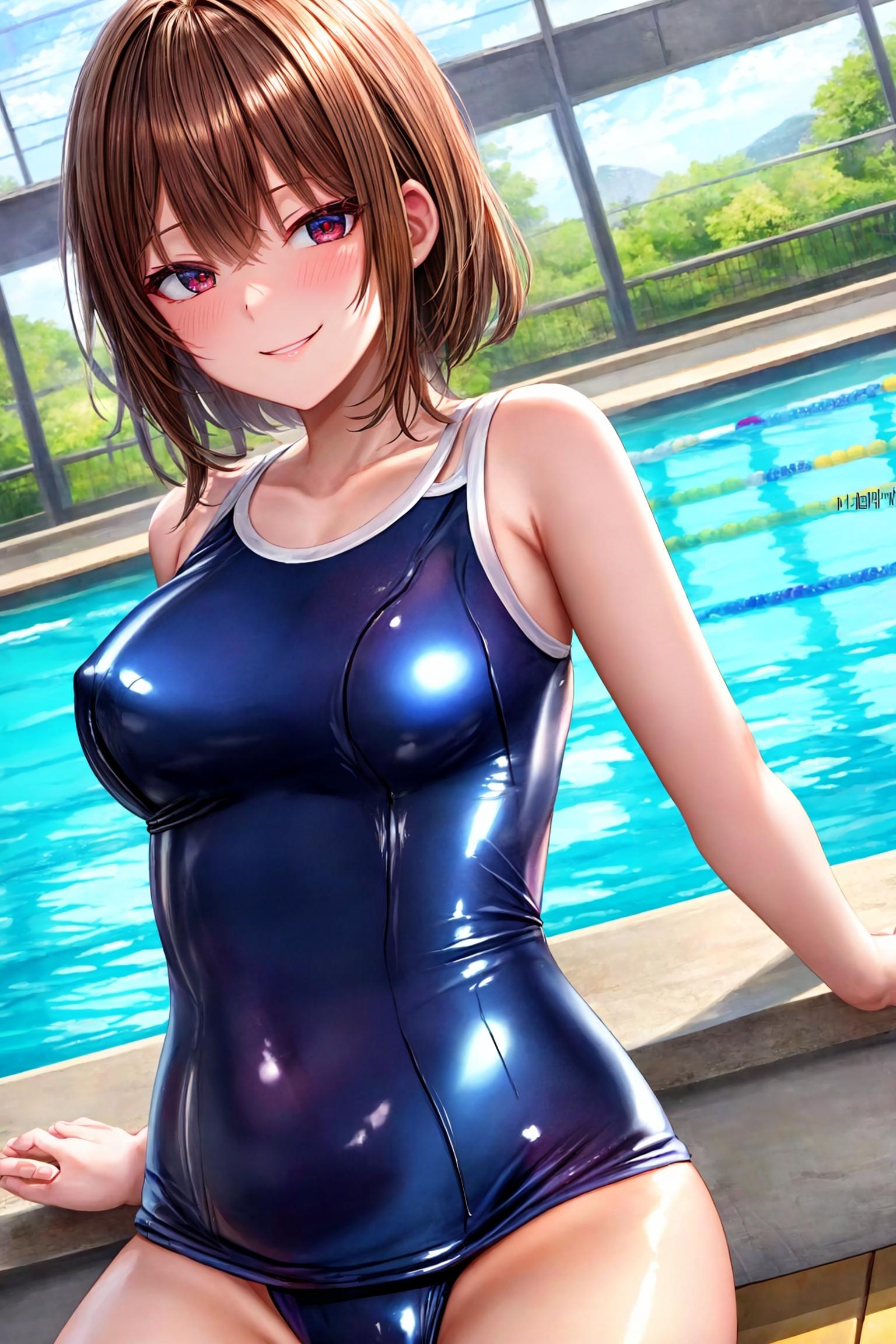 ラテックス スク水