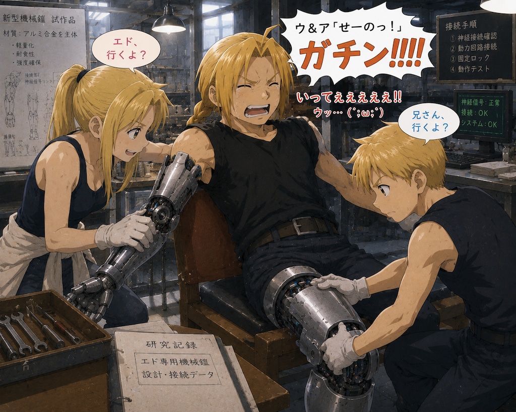 エドワードの機械鎧修理記録第11話