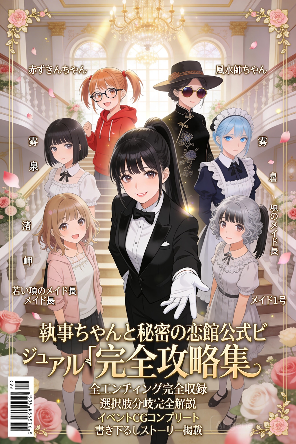 恋愛シミュレーションゲーム攻略本風執事ちゃん