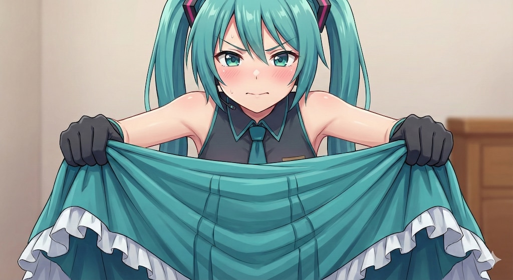 急にミクさんどうしたの？