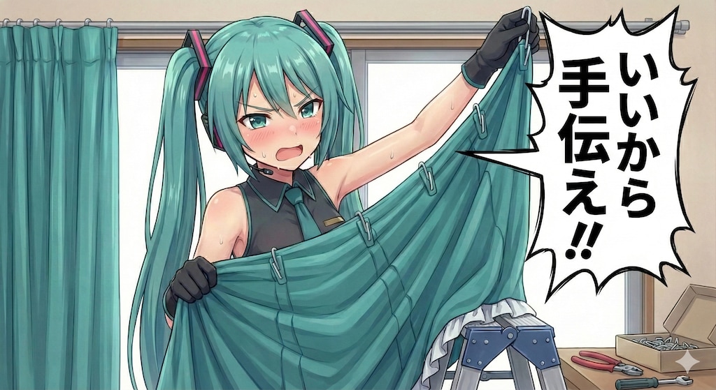 急にミクさんどうしたの？