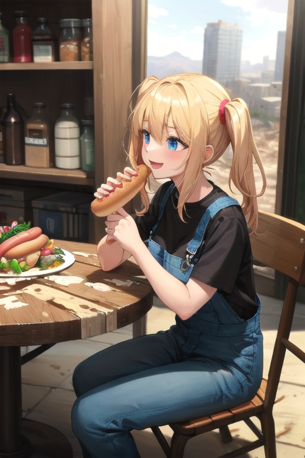 （お肉少ないなぁ…よし、作るか）