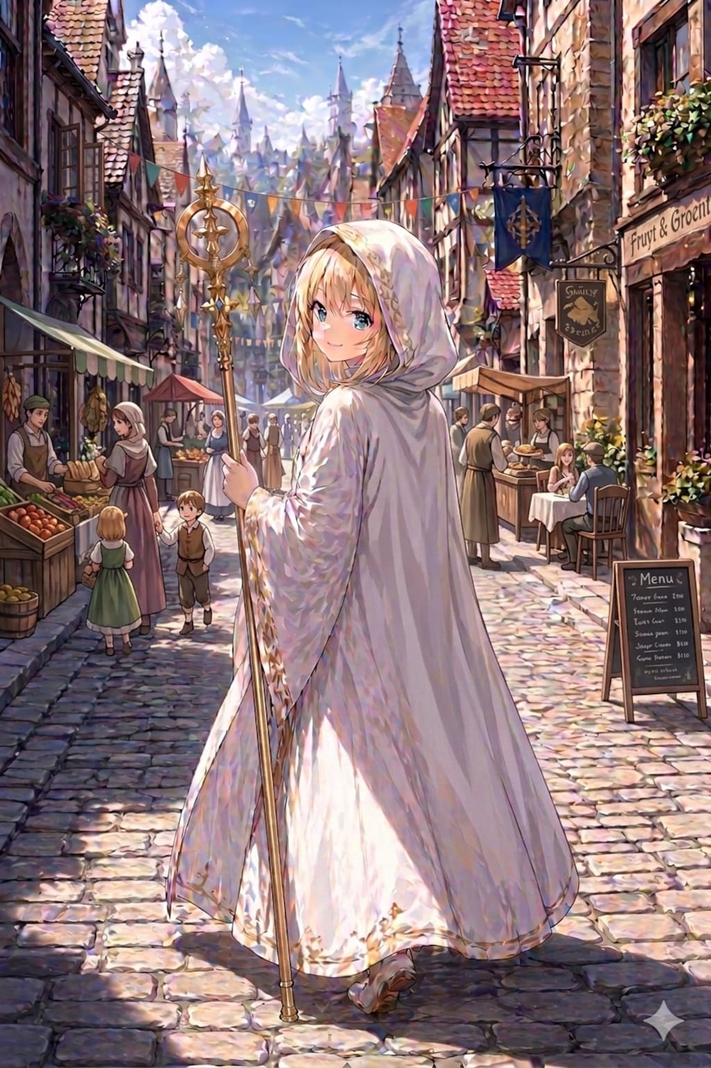 街中散歩